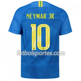 Camisetas Brasil Neymar Jr 10 Segunda Equipacion Mundial 2018